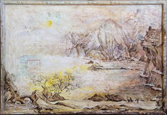 Travelers oil on canvas Eshurin Rostislav Путники холст, масло Ешурин Ростислав